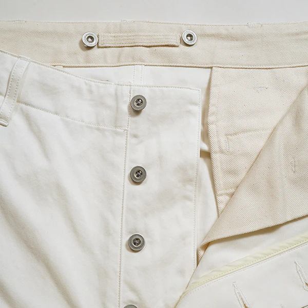 NEW BASIC CHINO PANT WHITE - Image 3