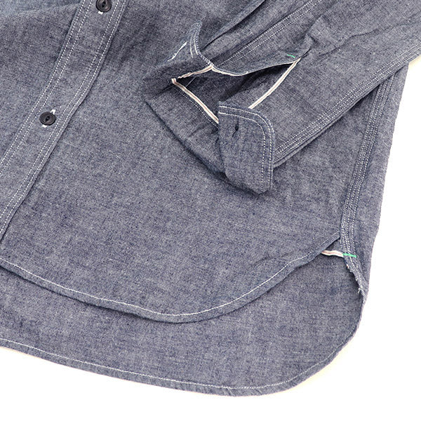 NEW MEDICAL SHIRT / INDIGO CHAMBRAY - Image 5