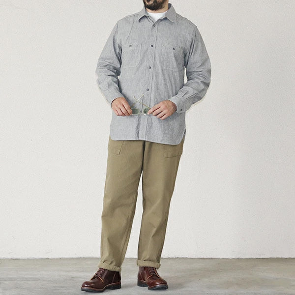 NEW MEDICAL SHIRT SALT & PEPPER - Image 5