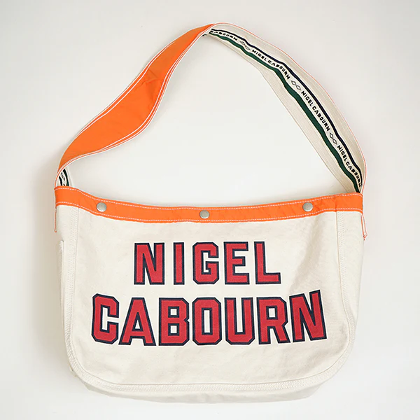 NEWSPAPER BAG CANVAS / IVORY - Image 2