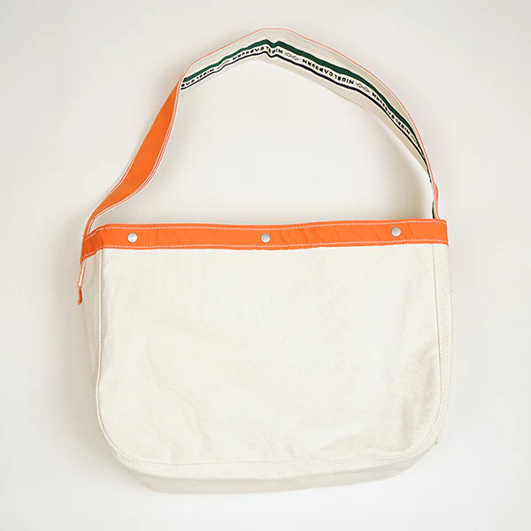NEWSPAPER BAG CANVAS / IVORY - Image 3