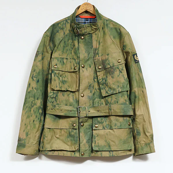 NIGEL CABOURN × BELSTAFF / CAMO TRIALMASTER / GREEN - Image 2