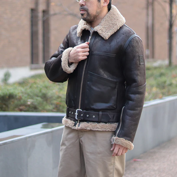 NIGEL CABOURN × BELSTAFF / COASTAL COMMAND JACKET / DARK BROWN - Image 2