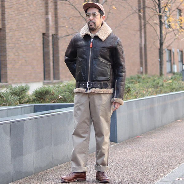 NIGEL CABOURN × BELSTAFF / COASTAL COMMAND JACKET / DARK BROWN - Image 4