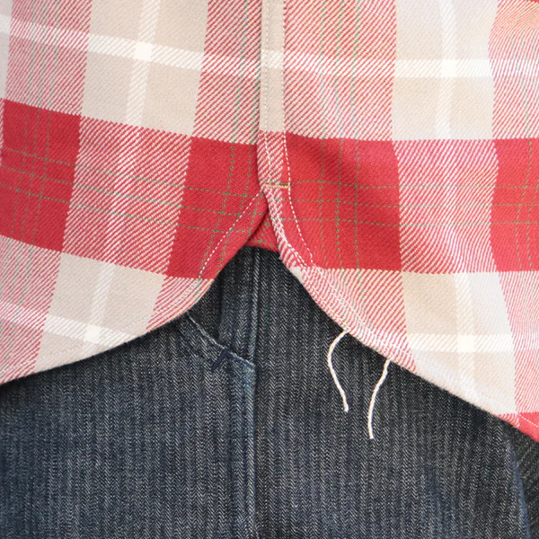 NOMAD WORK SHIRT / ORIGINAL COTTON FLANNEL CHECK WITH A RAISED BACK - Image 13