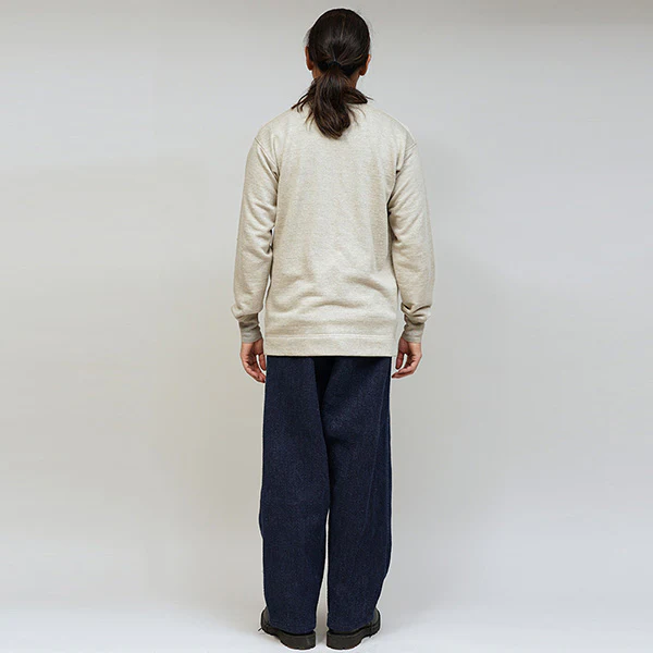OX'ED SILVER / BLACKSMITH HENLEY NECK SHIRT - Image 5
