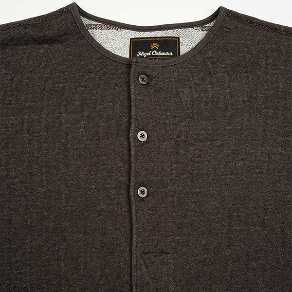 OX'ED SILVER / BLACKSMITH HENLEY NECK SHIRT - Image 8