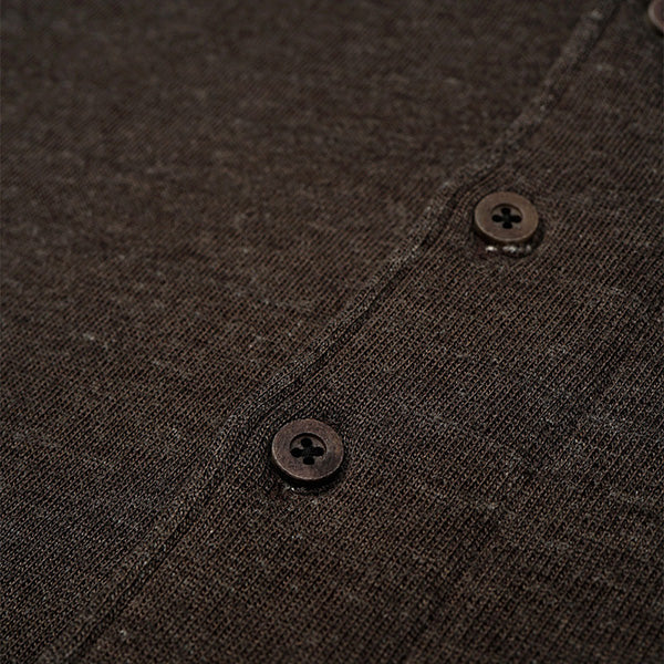 OX'ED SILVER / BLACKSMITH HENLEY NECK SHIRT - Image 9