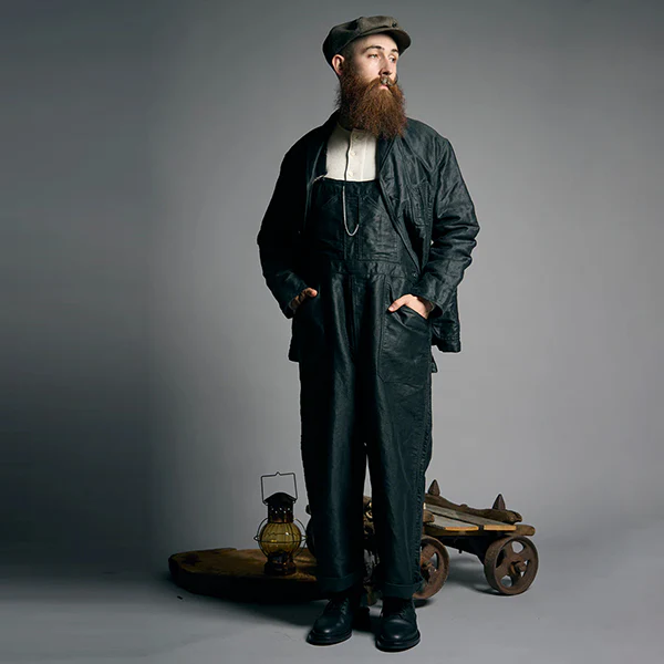 OX'ED SILVER / COAL MINER DUNGAREES / CHARCOAL GRAY - Image 12