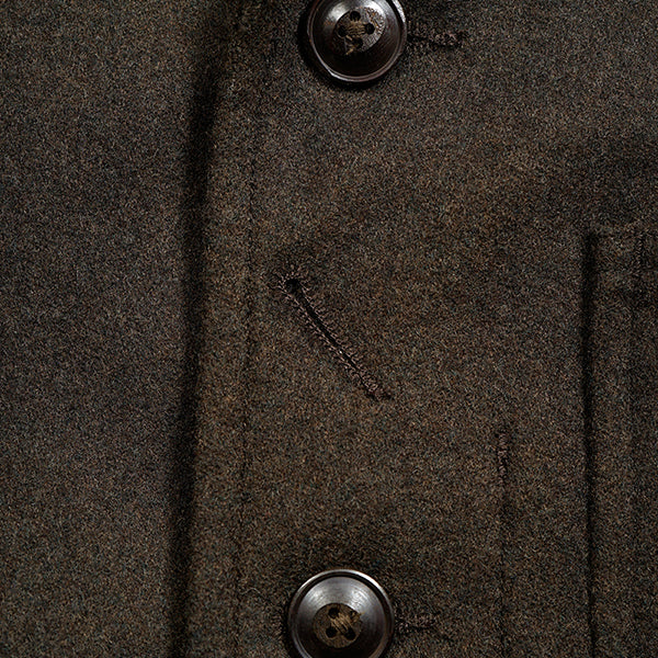 OX'ED SILVER / COAL MINER JACKET / BILLIARD CLOTH / BLUE GRAY - Image 7