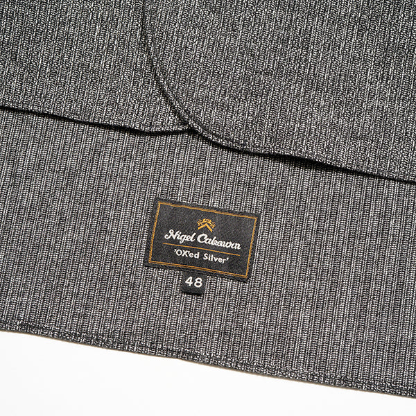 OX'ED SILVER / COAL MINER SHIRT / CHARCOAL GRAY - Image 8