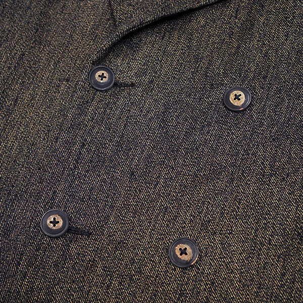 OX'ED SILVER / ENGINEER DB JACKET SALT & PEPPER / CHARCOAL GRAY - Image 5