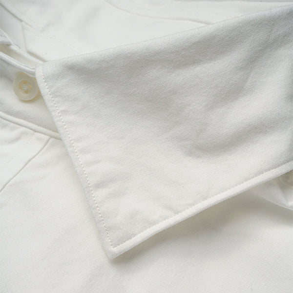 OX'ED SILVER / ENGINEER SHIRT COTTON PIN OX / OFF WHITE - Image 10