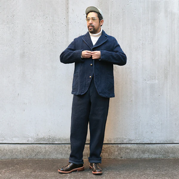 OX'ED SILVER / FIREMAN JACKET / HEMP COTTON - Image 8