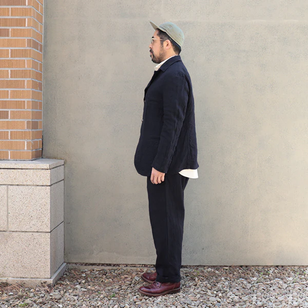 OX'ED SILVER / FIREMAN JACKET HERRINGBONE / INDIGO - Image 12