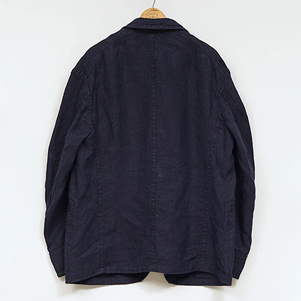 OX'ED SILVER / FIREMAN JACKET HERRINGBONE / INDIGO - Image 3
