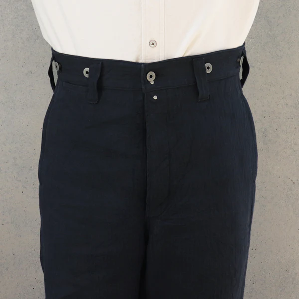 OX'ED SILVER / FIREMAN PANT HERRINGBONE / INDIGO - Image 13