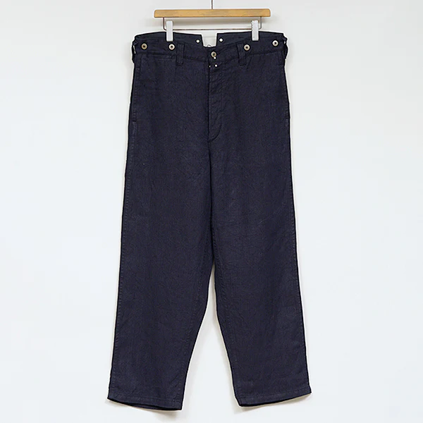 OX'ED SILVER / FIREMAN PANT HERRINGBONE / INDIGO - Image 2