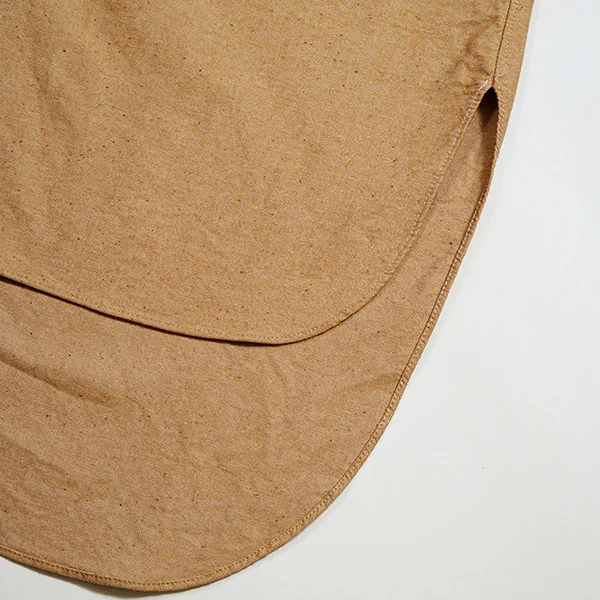 OX'ED SILVER / RANCH WORKER SHIRT BROWN COTTON / BROWN - Image 6
