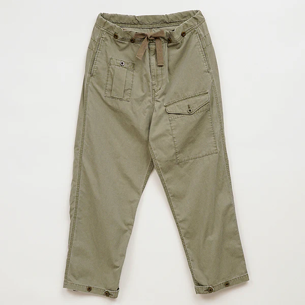PARATROOPER PANT / PIGMENT COTTON NYLON / DARK GREEN - Image 3
