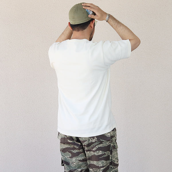 POCKET T-SHIRT SHORT SLEEVE / VINTAGE STYLE HEAVY WEIGHT JERSEY - Image 3