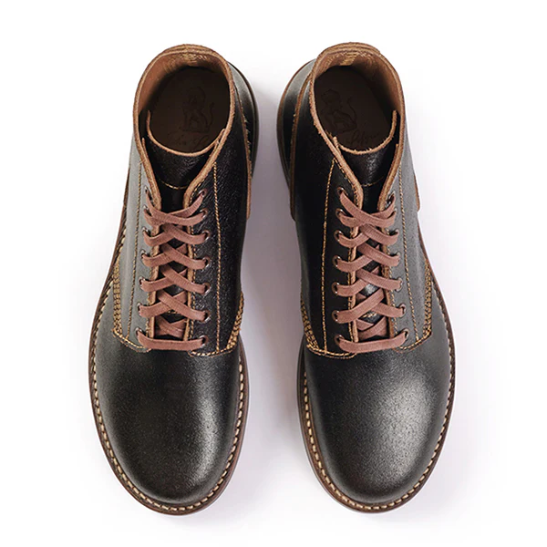 CHRISTMAS 2024 LIMITED EDITION / M-43 SERVICE SHOES / HORWEEN WAXED FLESH / DARK BROWN - Image 6