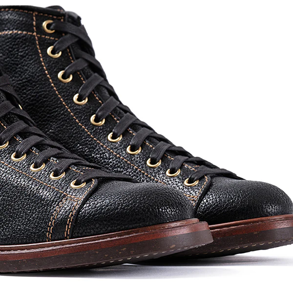 LIMITED EDITION MONKEY BOOTS / HOKKAIDO EZO BEAR HIDE / BLACK - Image 7