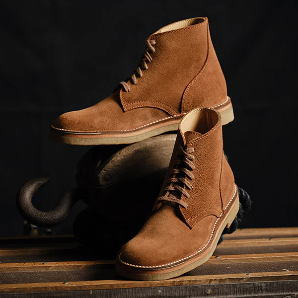 PRE-ORDER 2026 / SAHARA BOOTS MUSTARD / JAPANESE SUEDE - Image 9