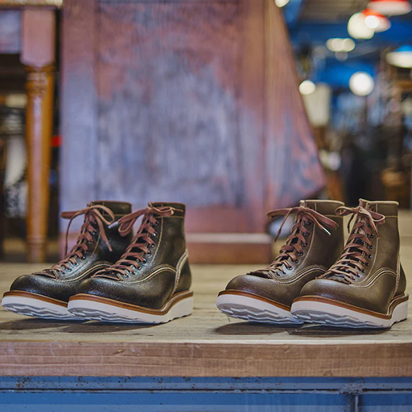 PRE-ORDER 2026 / DONKEY PUNCHER BOOTS / HORWEEN WAXED FLESH / DARK BROWN - Image 10