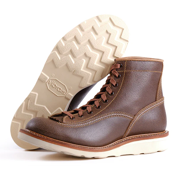 PRE-ORDER 2026 / DONKEY PUNCHER BOOTS / HORWEEN WAXED FLESH / NATURAL - Image 3