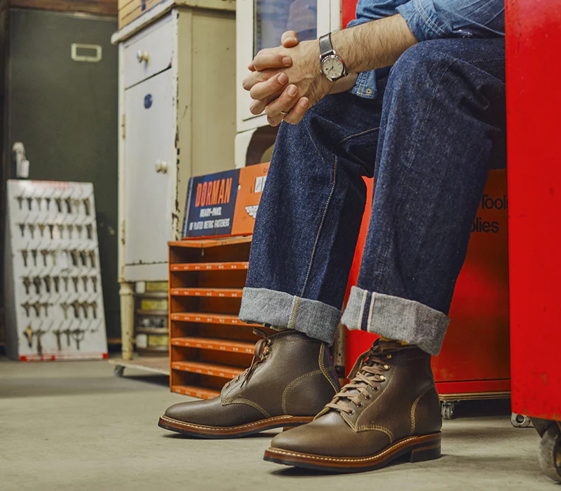 PRE-ORDER 2026 / EL CAPITAN BOOTS / HORWEEN WAXED FLESH / NATURAL - Image 9