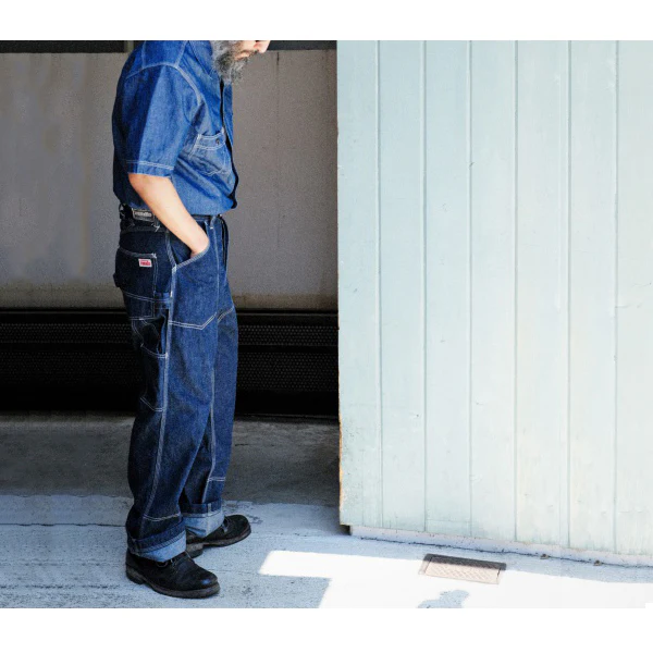 PRE-ORDER 2026 / Lot 102 DENIM OVERALLS / THE IRONALL FACTORIES CO. / 10oz INDIGO DENIM - Image 3