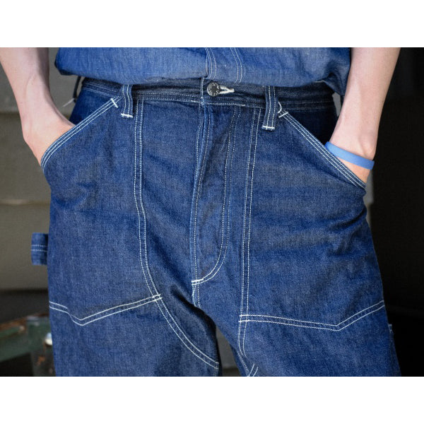 PRE-ORDER 2026 / Lot 102 DENIM OVERALLS / THE IRONALL FACTORIES CO. / 10oz INDIGO DENIM - Image 4