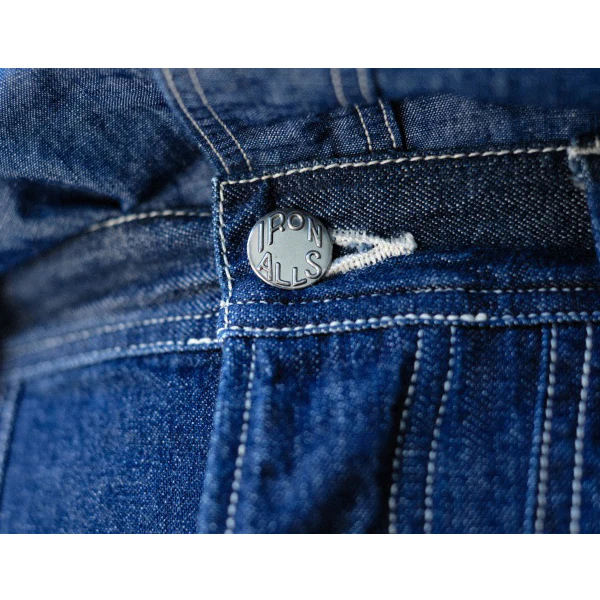 PRE-ORDER 2026 / Lot 102 DENIM OVERALLS / THE IRONALL FACTORIES CO. / 10oz INDIGO DENIM - Image 5
