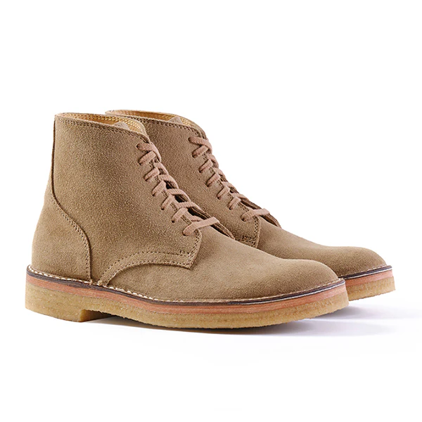 PRE-ORDER 2026 / SAHARA BOOTS KHAKI / JAPANESE SUEDE