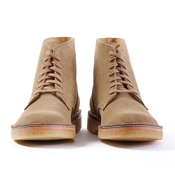 PRE-ORDER 2026 / SAHARA BOOTS KHAKI / JAPANESE SUEDE - Image 2