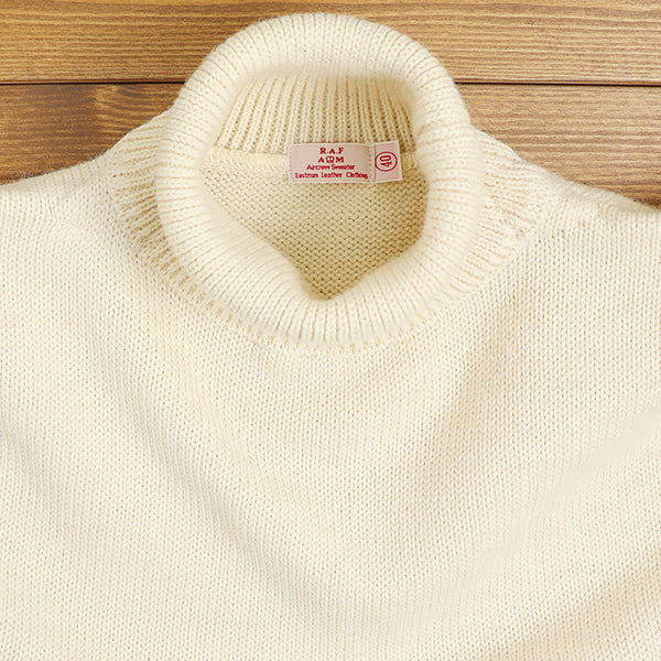 R.A.F. AIRCREW SWEATER / WHITE - Image 11