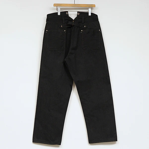 RAILMAN DENIM PANT BLACK DENIM / 5 POCKET JEANS BLACK - Image 3