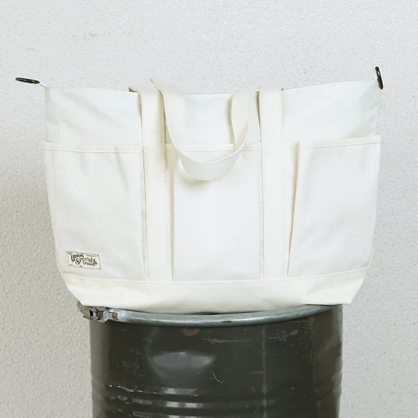RATTLER BAG / VINTAGE STYLE CANVAS / NATURAL - Image 7