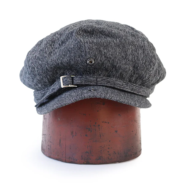 THE RITE STUFF / WAVERLY 8-PANEL SALT & PEPPER CAP / GRAINED CHAMBRAY - Image 5