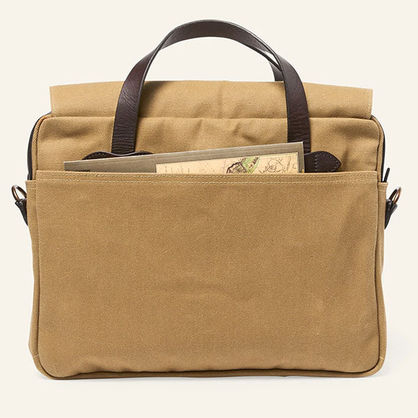 RUGGED TWILL ORIGINAL BRIEFCASE / TAN - Image 8