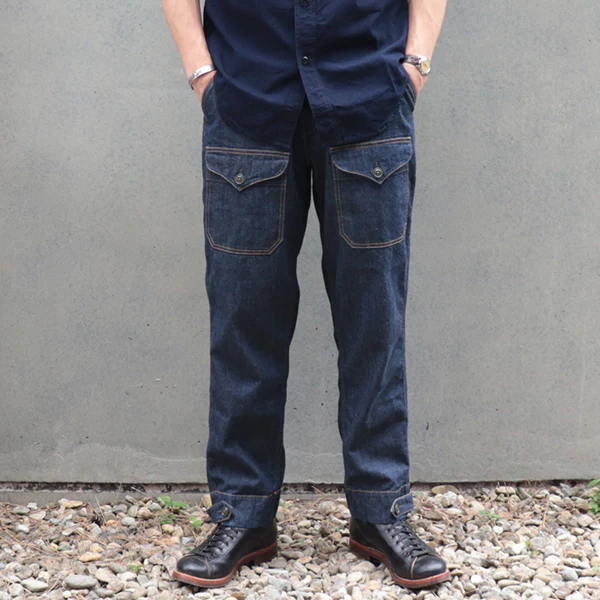 S-8 AVIATORS TROUSERS / 10.5oz INDIGO DENIM - Image 2