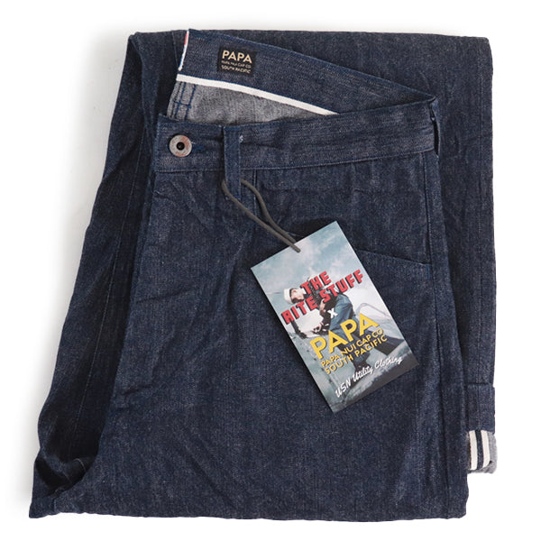 SAILOR MOKU PANTS / 10.5oz SELVEDGE DENIM / INDIGO - Image 7