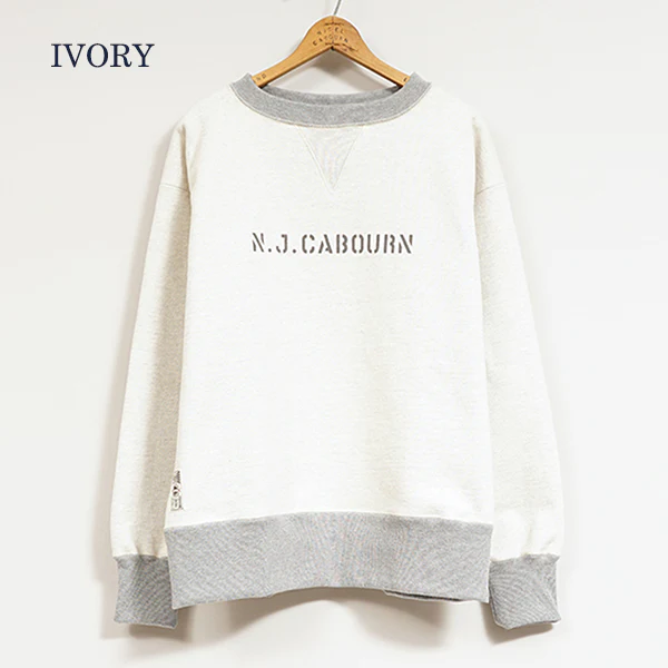 SALE / 1950s CREW NECK SWEATSHIRT / 20.5oz LETTERED - Image 2