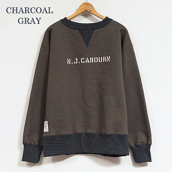 SALE / 1950s CREW NECK SWEATSHIRT / 20.5oz LETTERED - Image 3