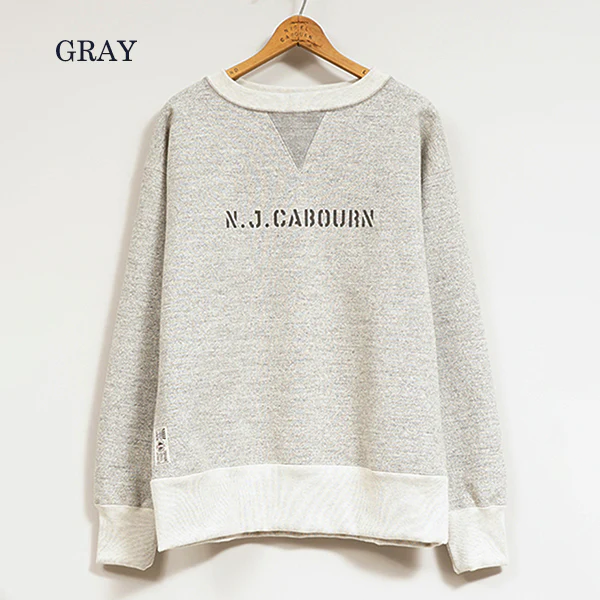 SALE / 1950s CREW NECK SWEATSHIRT / 20.5oz LETTERED - Image 4