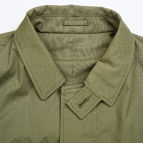 SALE / 1950s SHELL COAT/ COTTON NYLON PIN OX - Image 5