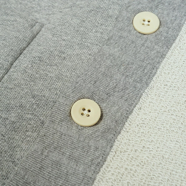 SALE / ARMY CREW JERSEY MIX CARDIGAN - Image 14