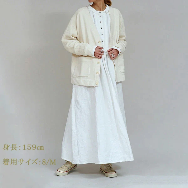 SALE / ARMY CREW JERSEY MIX CARDIGAN - Image 18