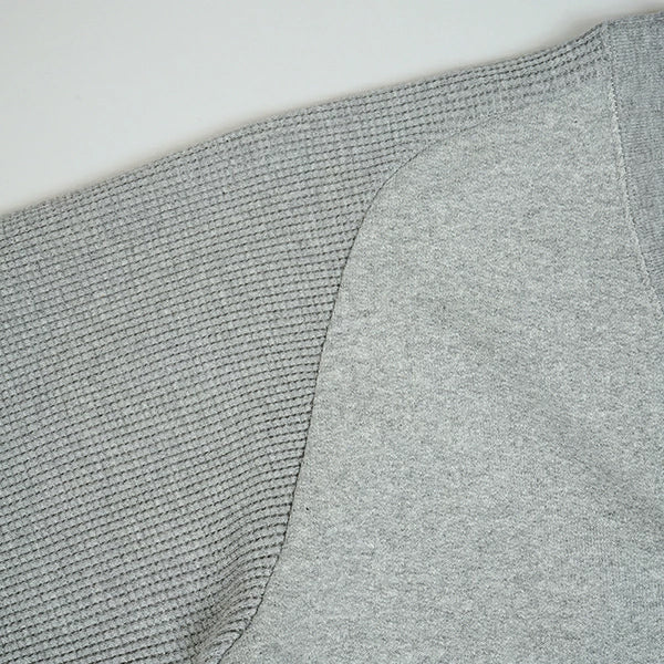 SALE / ARMY CREW JERSEY MIX CARDIGAN - Image 9
